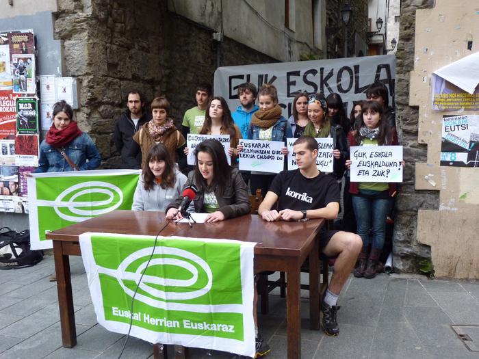Wert legearen kontrako euskal mugimenduen erantzuna