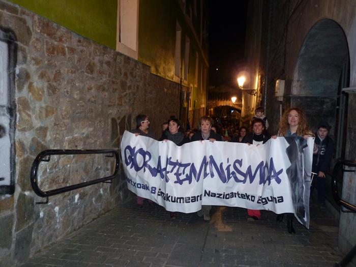 Inor ahaztu gabeko aldarrikapena Arrasaten