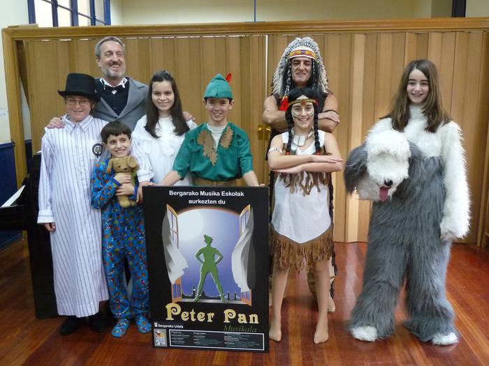 Sarrerak agortuta, hirugarren emanaldi bat antolatu dute 'Peter Pan' musikalerako
