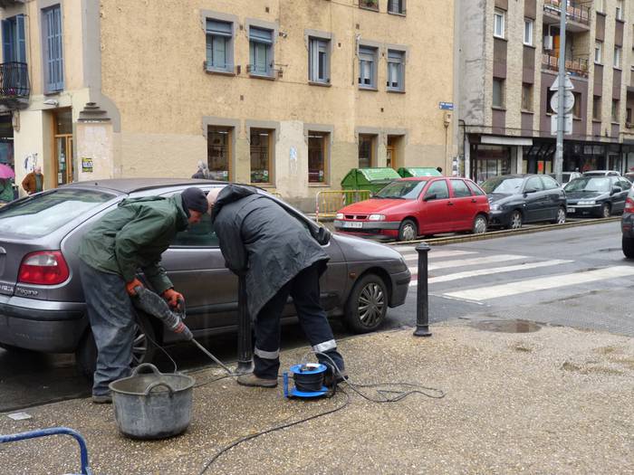 Puntu beltzak zuritzen