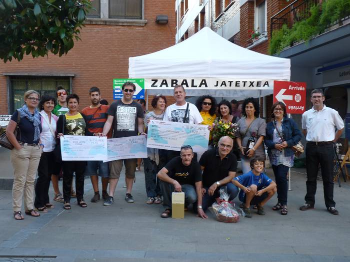 Lokatzako Tourreko porrako lehen saria Arrasatera: 4.920 euro