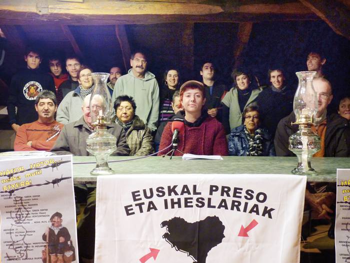 Presoak etxeratzea eskatzeko ekitaldi sorta egongo da Gabonetan