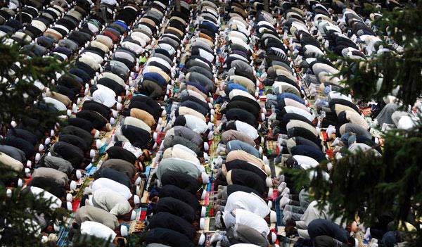 Ramadana bukatzeko ospakizunak Bergaran