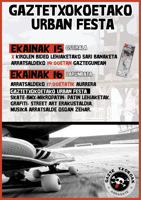 Urban Festa aurten ere, denetariko lehiaketekin