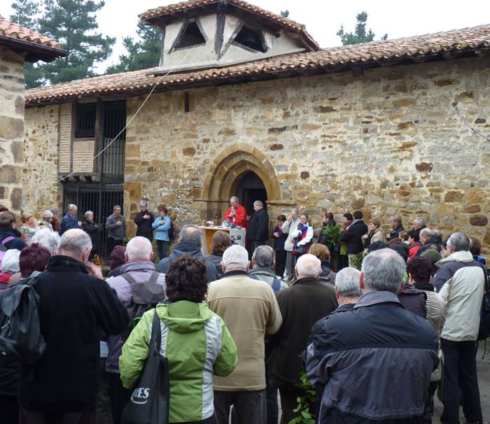 Salluente ermitan beharrean parrokian izango da San Blas eguneko meza