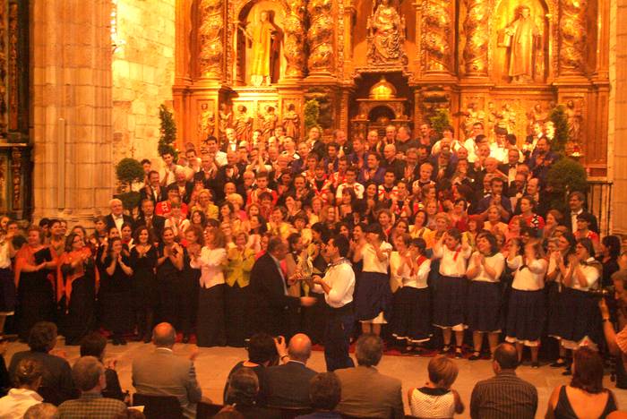 Ganbara Abesbatza bigarren San Vicente de la Barquerako lehiaketan