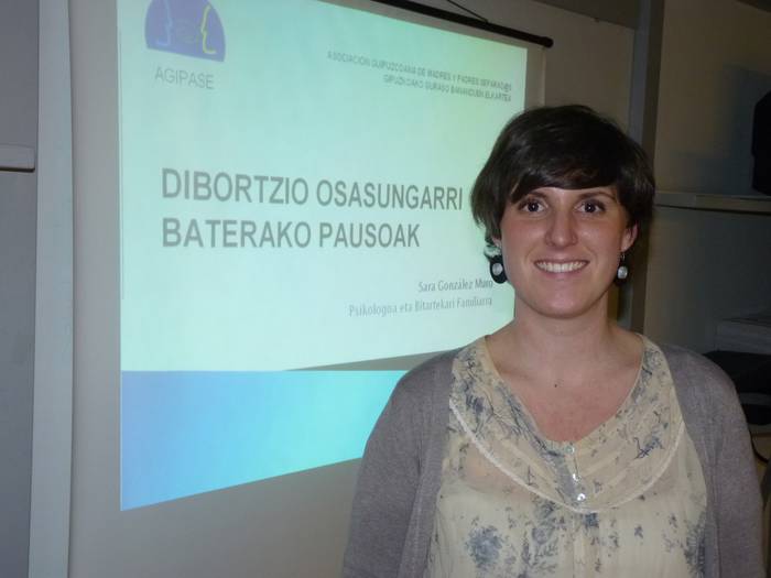 Sara Gonzalez: "Gure esku dago dibortzioa zerbait positibo moduan ikustea" 