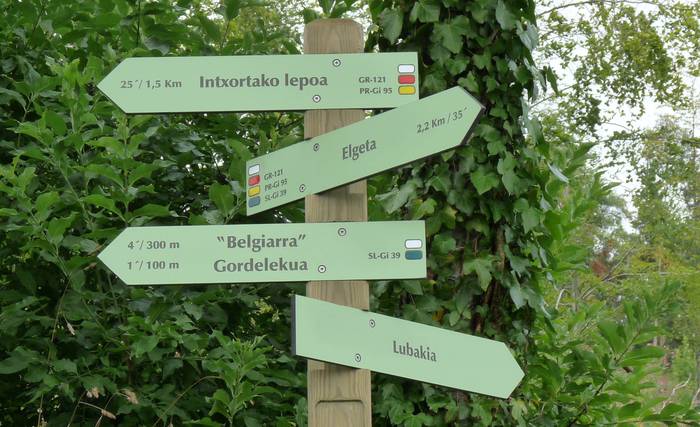 Ipini dituzte seinale berriak lubakietarako ibilbidean