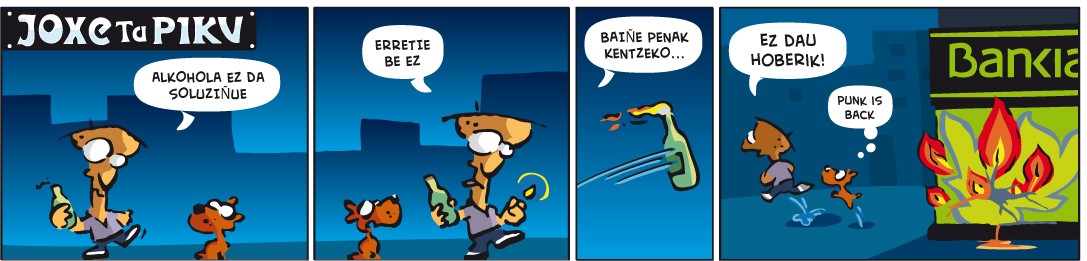 "Ez dago hoberik"
