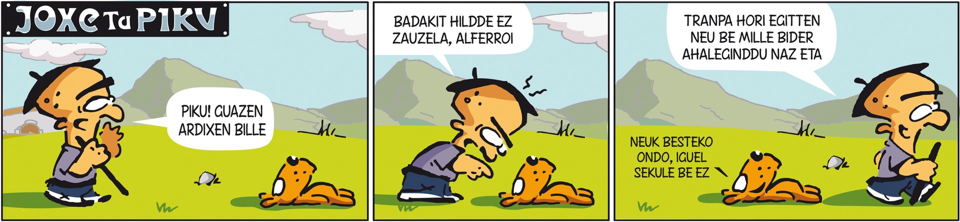 Joxe ta Piku: "Ardien bila"