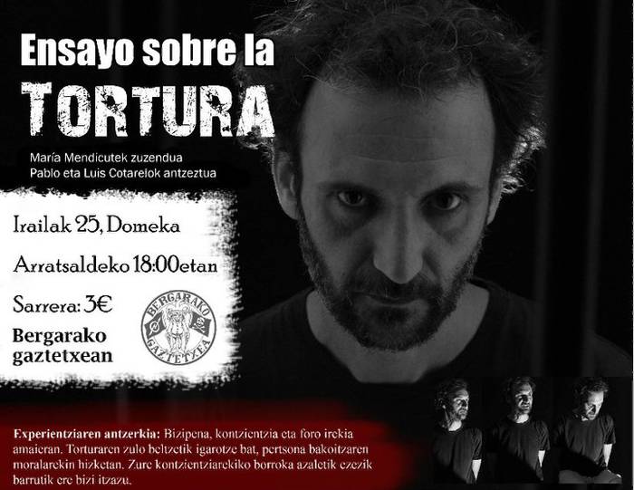 Tortura pentsagai eta eztabaidagai Gaztetxean