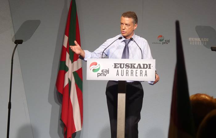 Iñigo Urkullu: "Herri hau aurrera ateratzeko bermea EAJ da"