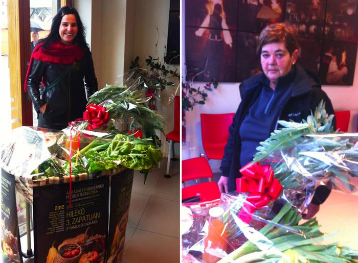 Iratxe Bidaolak irabazi du baserriko produktu ederrez egindako otarrea