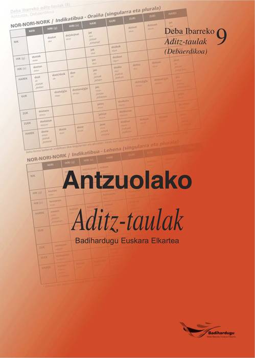 'Antzuolako aditza' liburuxka: nola idatzi eta nola esan jakiteko 
