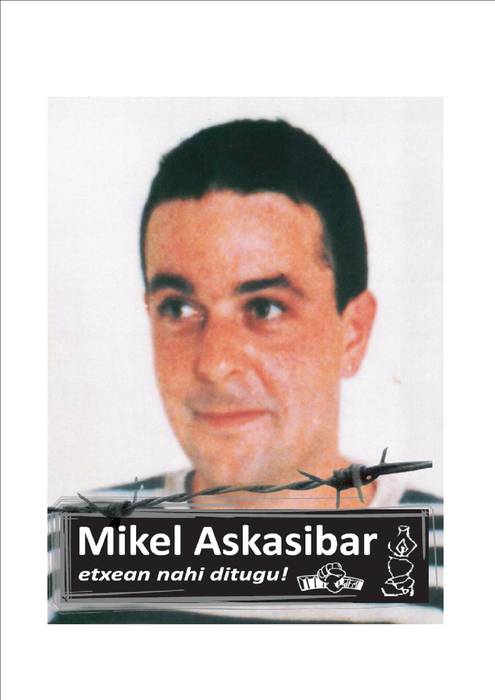 '21 asko dira', Mikel Askasibar presoren aldeko plataforma sortu dute
