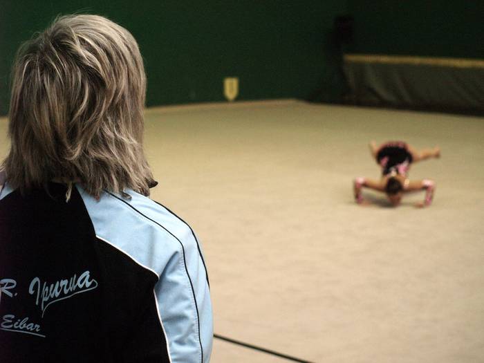 Hasi da gimnasia erritmikoa Uarkapen