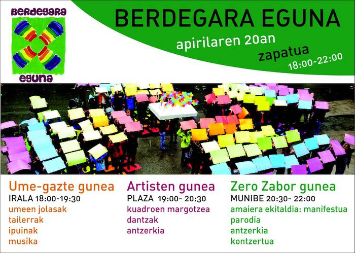 Berdegara Eguna ospatuko dute hilaren 20an Bergaran