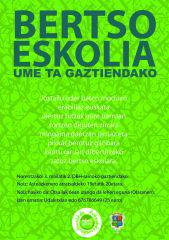 Gaztetxoendako, Bertso eskolan izena emateko epea zabalik