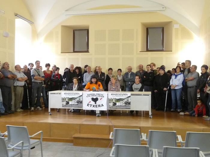 Biziarteko espetxe zigorra "desaktibatzeko" manifestazioa deitu dute Arrasaten
