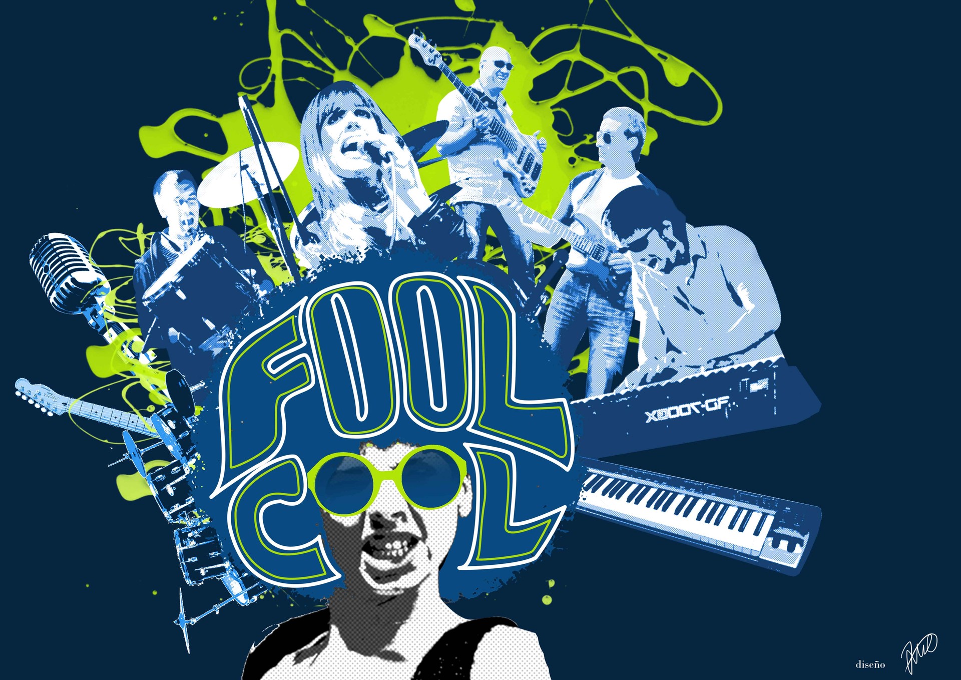 Fool Cool taldea funk eta blues doinuekin dator gaur Sastiñara