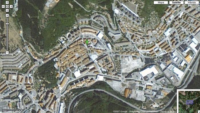 Debagoiena erresoluzio handian Google Mapsen