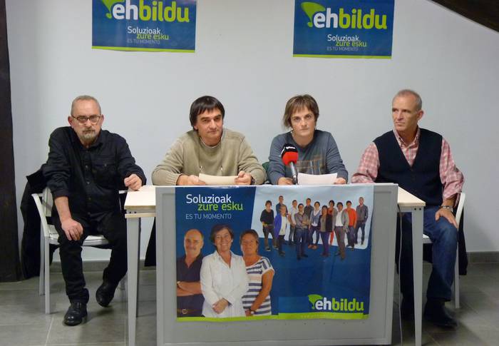 EH Bildu: "Debagoiendarrek bat egiten dute gure proiektuarekin"