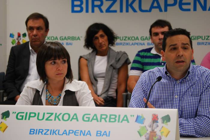 Gipuzkoa Garbia taldeak Bilduri eskatu dio hondakinen gaineko "zentzugabekeriarekin" amaitzeko
