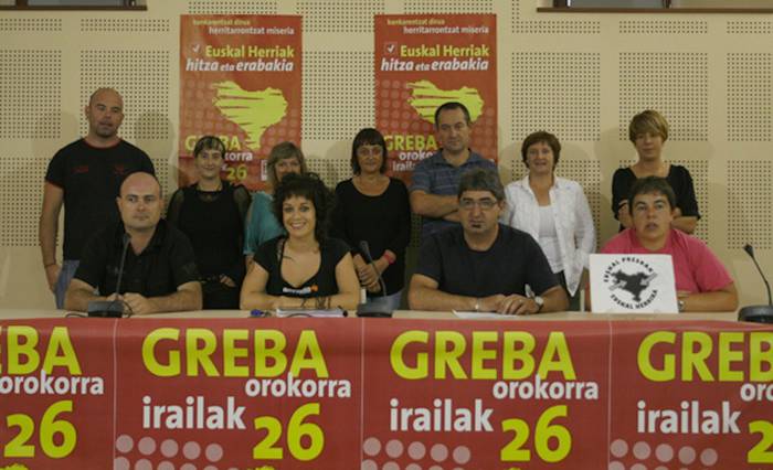 LAB: "Alternatiba badagoelako, 26an greba"