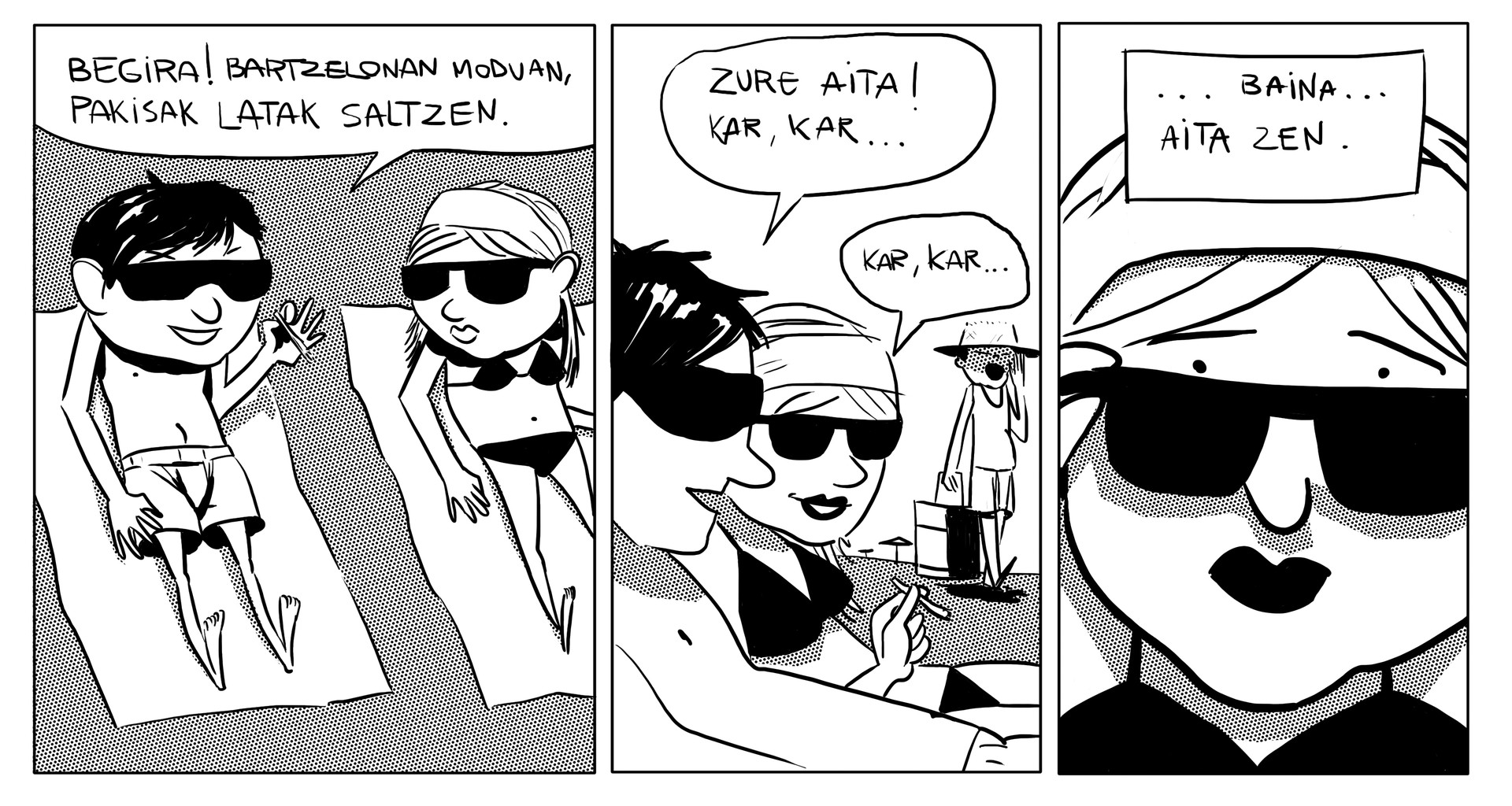 "Hondartzan"