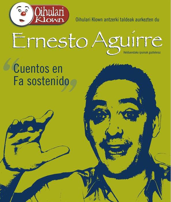 Ernesto Agirre ipuin kontalariaren helduendako saioa hilaren 13an
