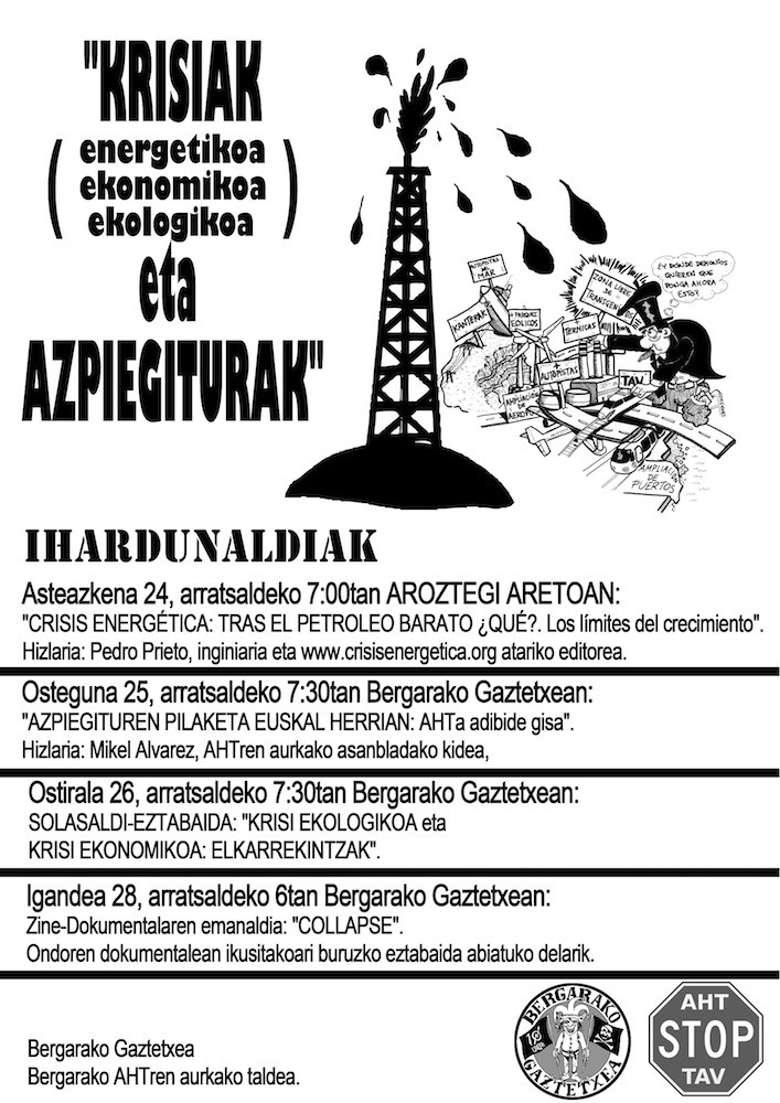 Askotariko krisien eta azpiegituren gaineko jardunaldiak gaur hasita
