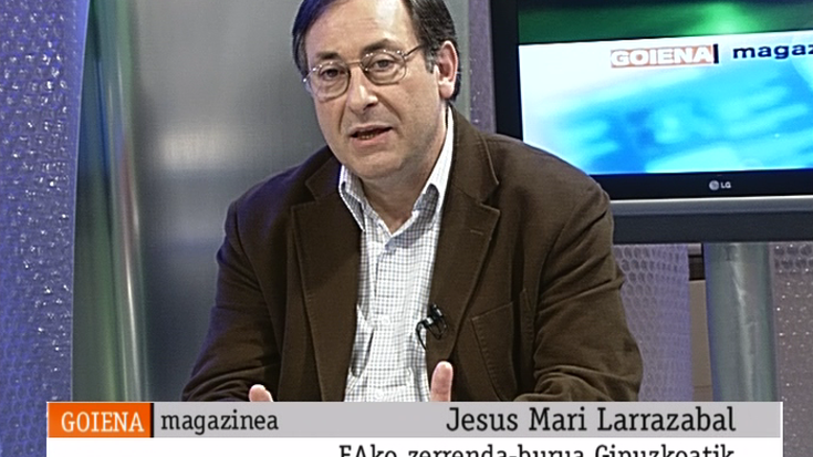 Jesus Mari Larrazabal (EA). Elkarrizketa Magazinean
