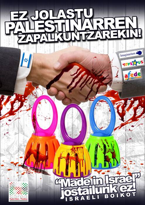 Euskal Herria-Palestina Sareak palestinarren aldeko kanpaina hasi du