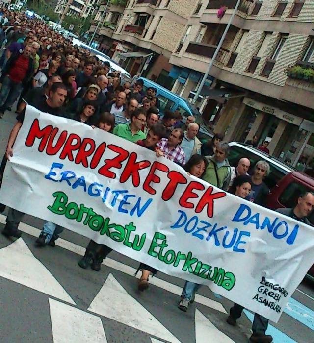 B26 mugimendua sortu dute Bergaran