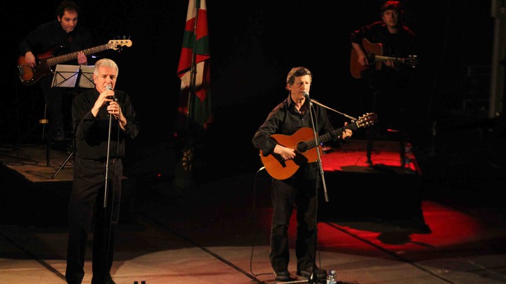 Bergarara itzultzeko gogoz daude Pantxoa eta Peio