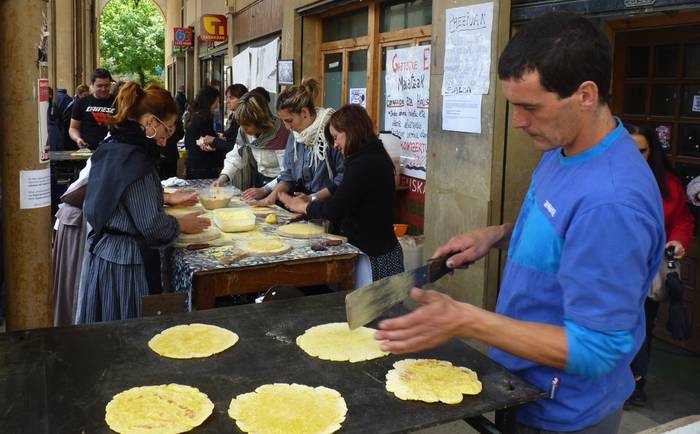 Kale-bazkaria eta erromeria, San Isidro eguna ospatzeko