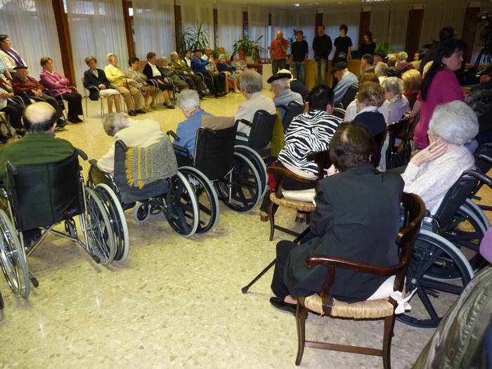 Bertsosaioa San Martin egoitzan