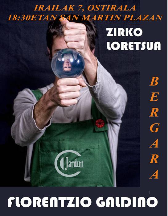 'Florenzio Galdino' zirko ikuskizuna barikuan