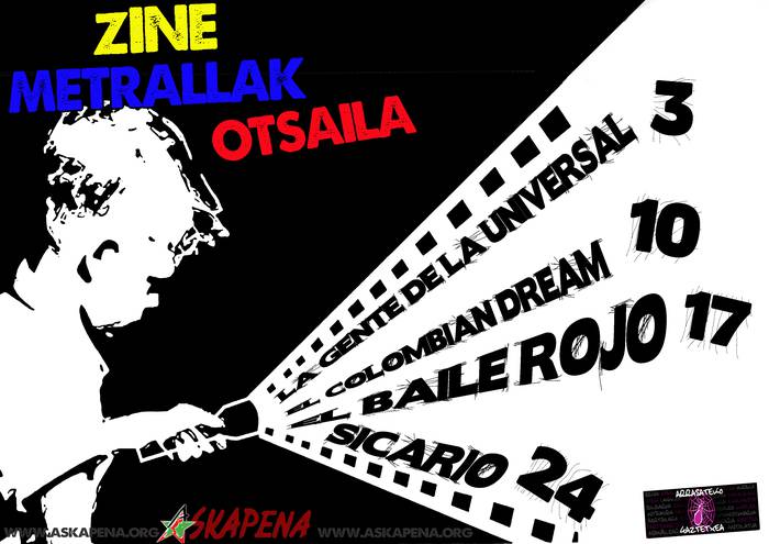 Otsaileko 'Zine metrallak' aurkeztu ditu Arrasateko Askapenak
