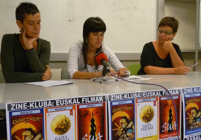 'Gartxot', 'Gazta zati bat' eta 'Sua'