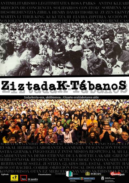 'Ziztadak' dokumentala Antzuolako gaztetxean