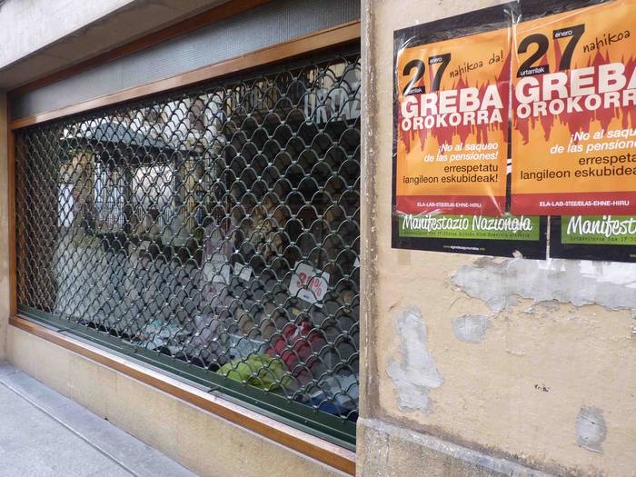 Pentsioen erreformaren aurkako greba: erantzun zabala eta lasaitasuna nagusi